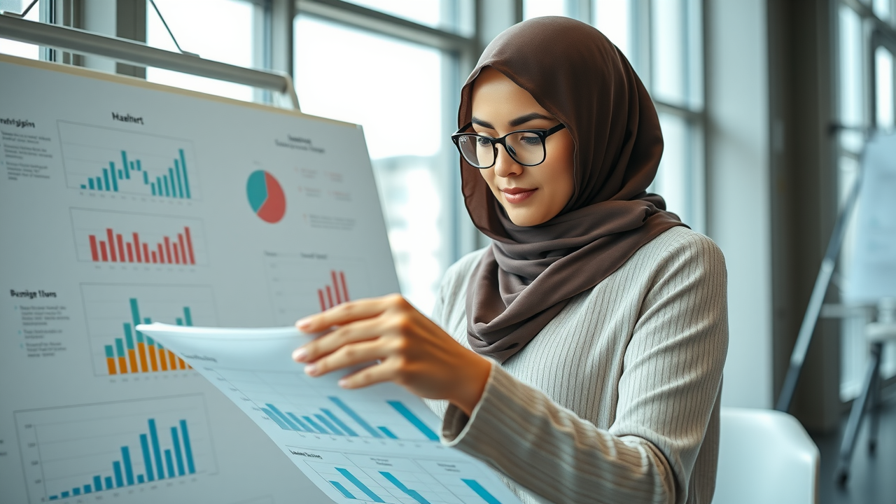 Entrepreneur Analyzing Ways to Raise Business Capital Flow Diagrams