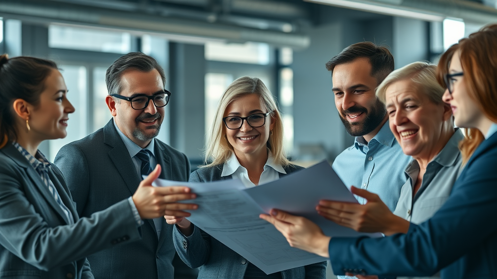 business team overcoming adversity with inherited wisdom - Team reviewing legacy strategies after a crisis