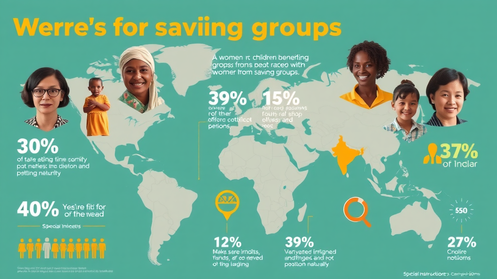Saving groups for financial empowerment global impact statistics on women and children,