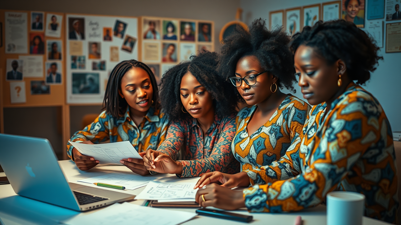 creative team strategizing digital brand identity, building a strong online presence with digital branding strategies in the digital age