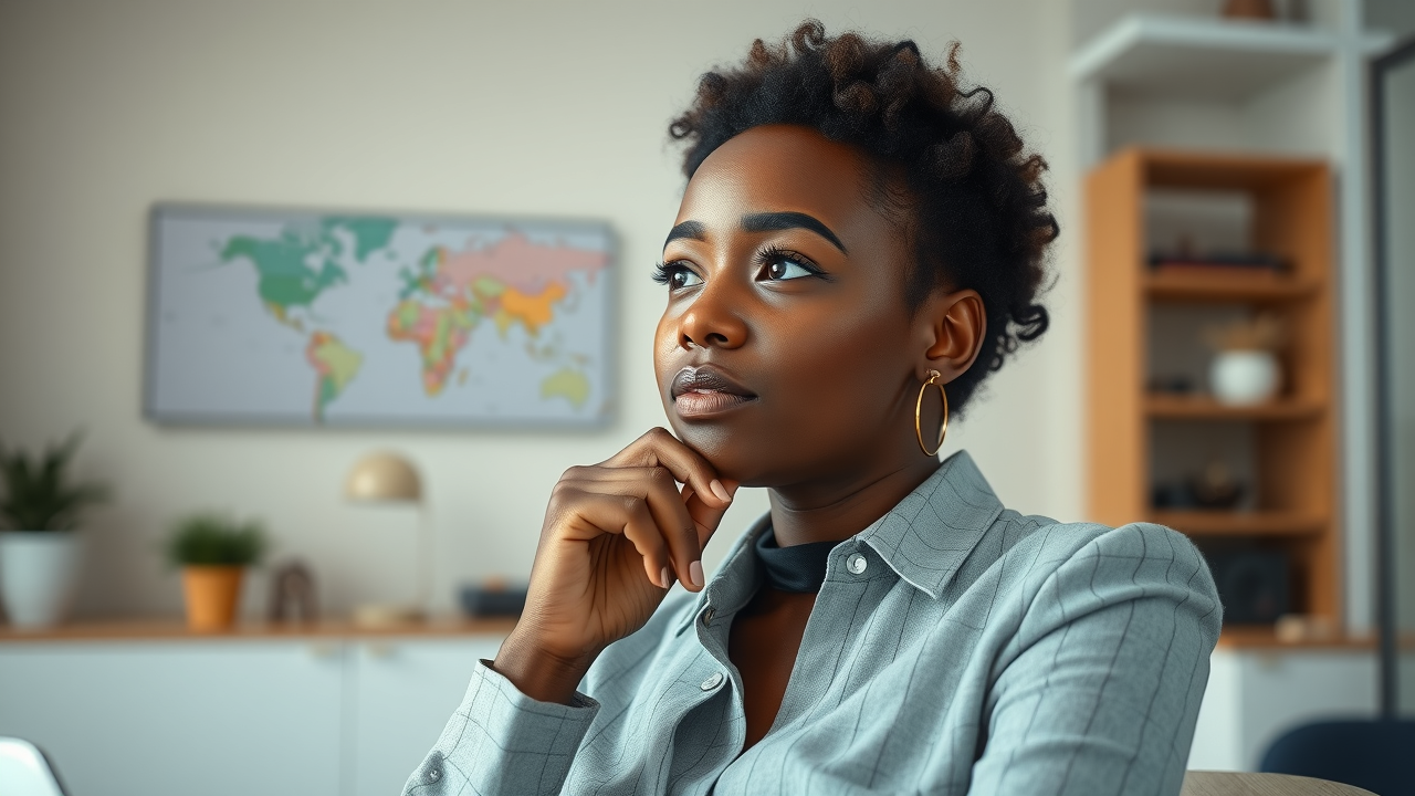 Thoughtful entrepreneur contemplating trust in business capital