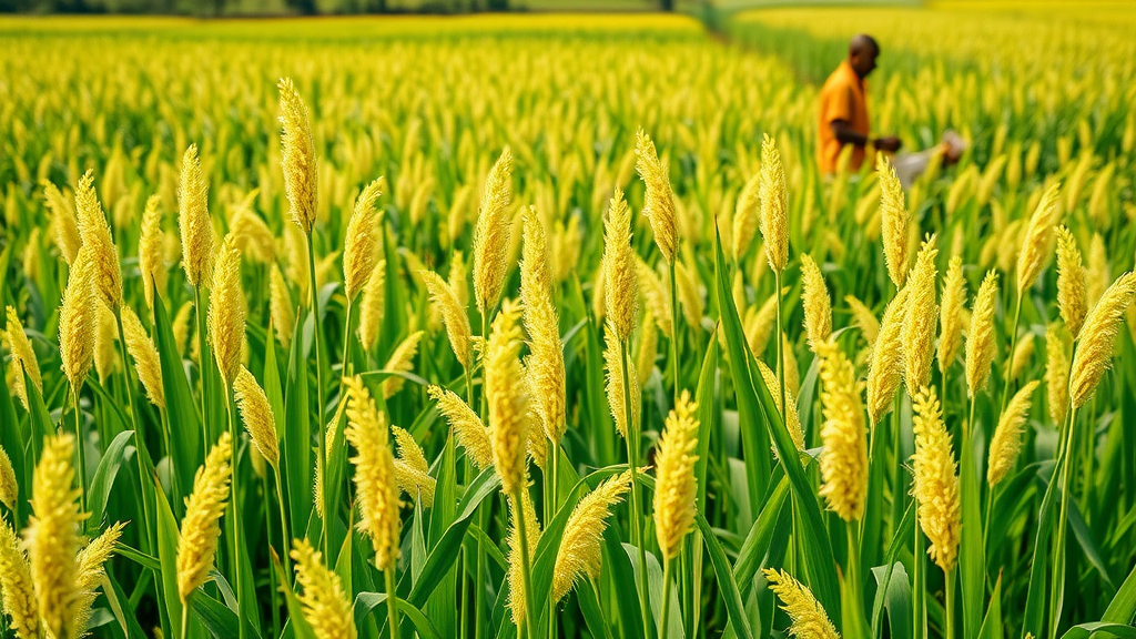 Thriving sustainable agribusiness innovation lemongrass field with farmers harvesting
