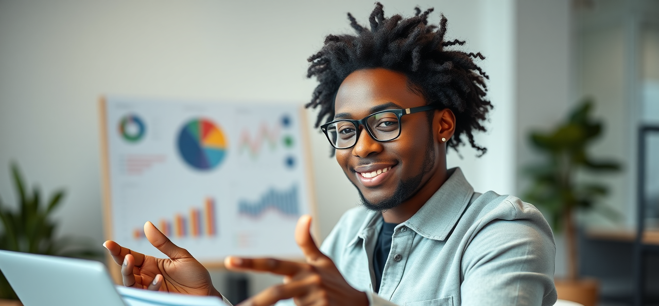 Motivated small business owner building trust in business capital through consistency