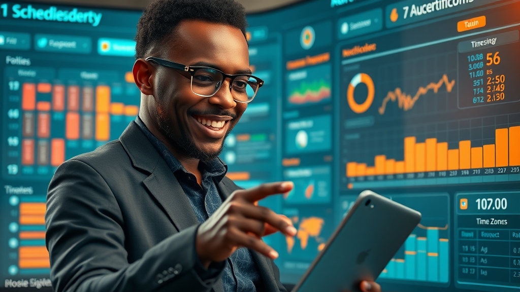 African entrepreneur global meeting scheduler time zone conversion tools dashboard