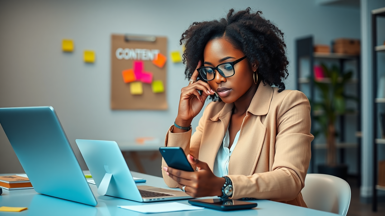 brand manager planning content marketing strategy for digital platforms, branding strategies in digital age